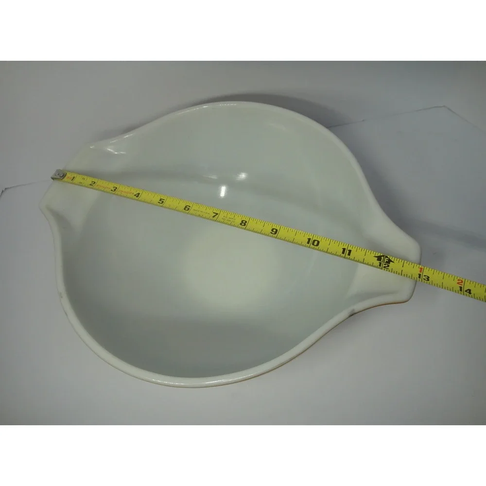 Vintage Pyrex Early American Cinderella Mixing Bowl #444 Brown Gold 4 Qt Eagle
